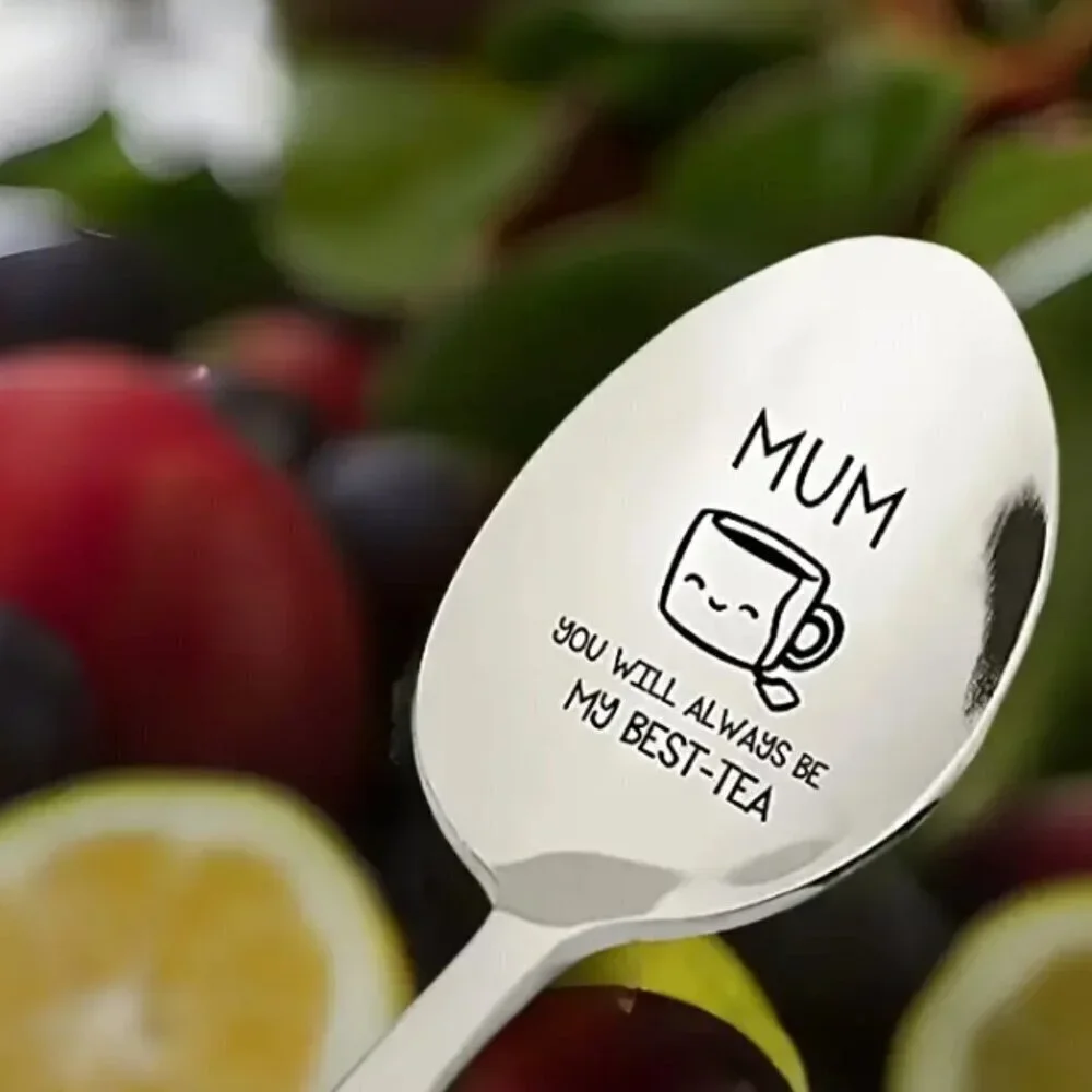 Mum My Best Tea Teaspoon Stainless Steel